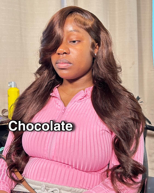 Chocolate 13x4 Seamless Transparent Lace Frontal